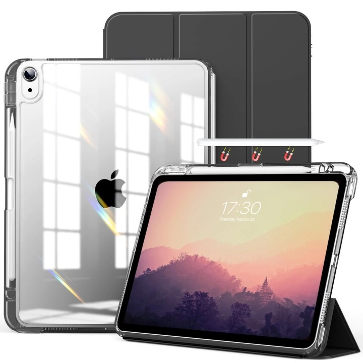 Stand Case with Smart Cover for iPad Air (5th generation, 2022) 10.9-inch and iPad Air (4th generation, 2020) 10.9-inch