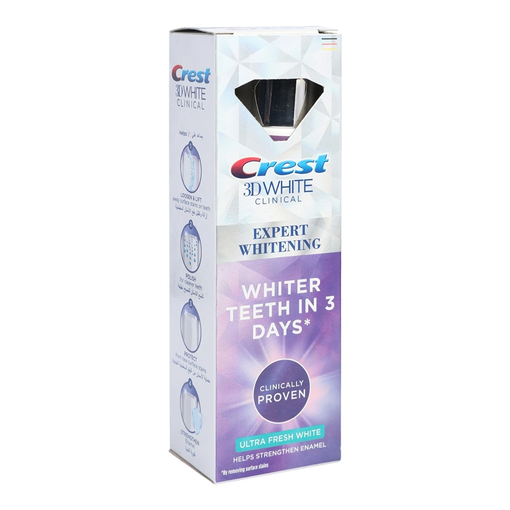 3D White Ultra Fresh Fluoride Toothpaste 75ml