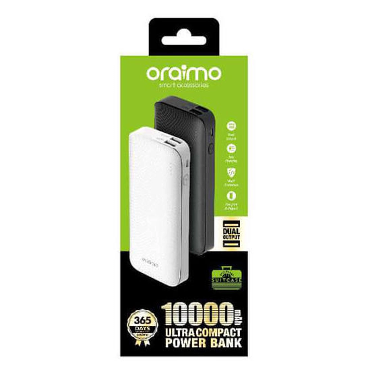 Toast 10 - 10000 mAh DC 5.0V 2.1A (Max)