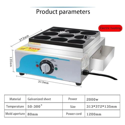 Egg Burger Machine - 9 zone(s)