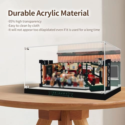 Acrylic Display Case - Lego Ideas 21319 Central Perk