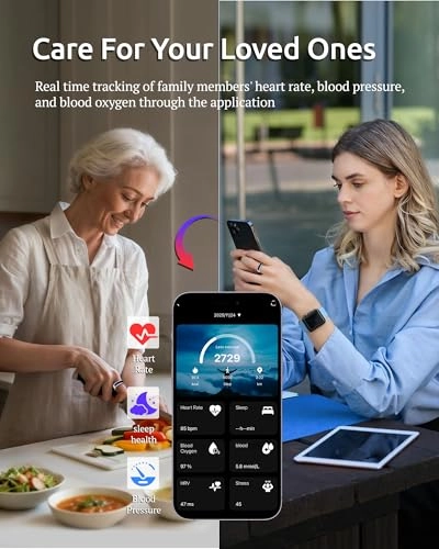 Smart Ring - IP68 Heart Rate Sleep Monitor