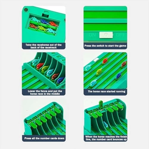 Desktop Derby - 6-Horse Racing Mini portable