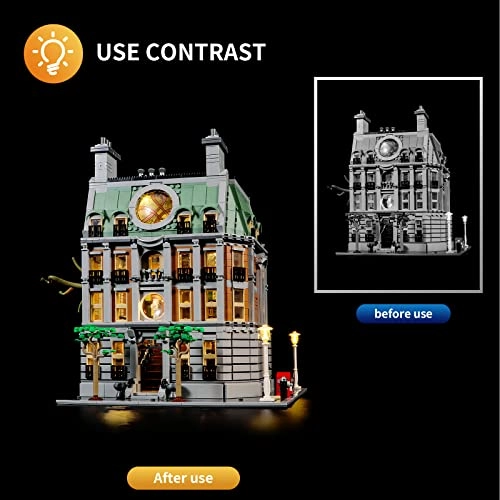 LED Light for LEGO 76218 Sanctum Sanctorum Set - Plastic 1