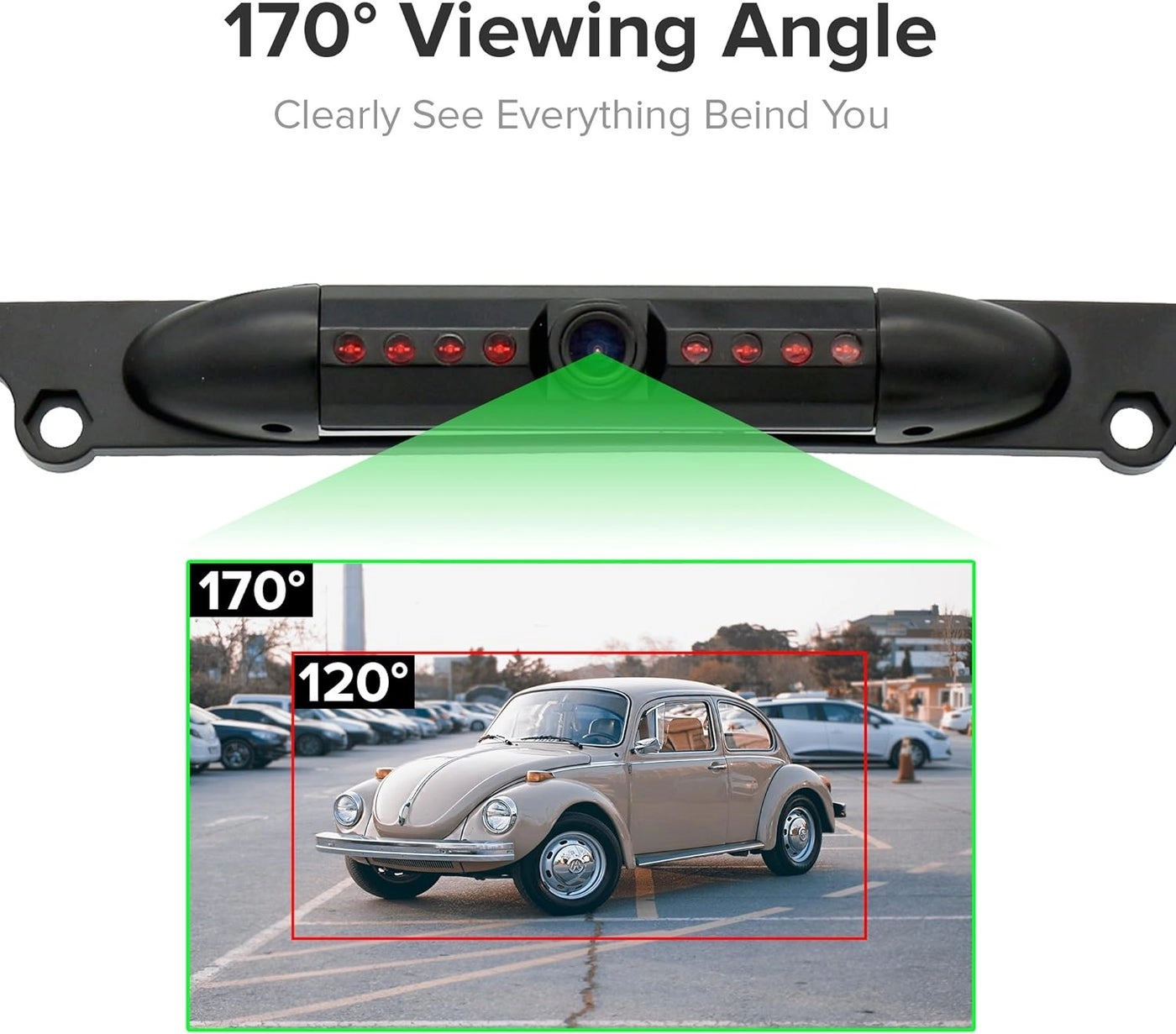 License Plate Frame Backup Camera - Night vision