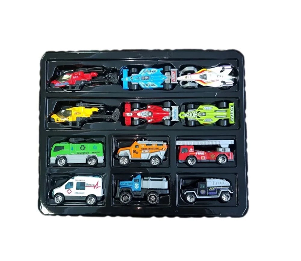 Die Cast Cars - 1:64 12 Pcs