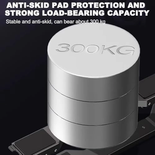 Washing Machine Refrigerator Roller Base - 36 high-quality rubber wheels 54 cm to 70 cm