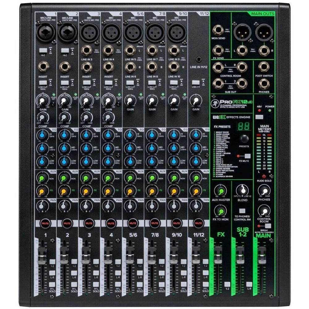 Mackie PROFX12V3 - 12-Channel
