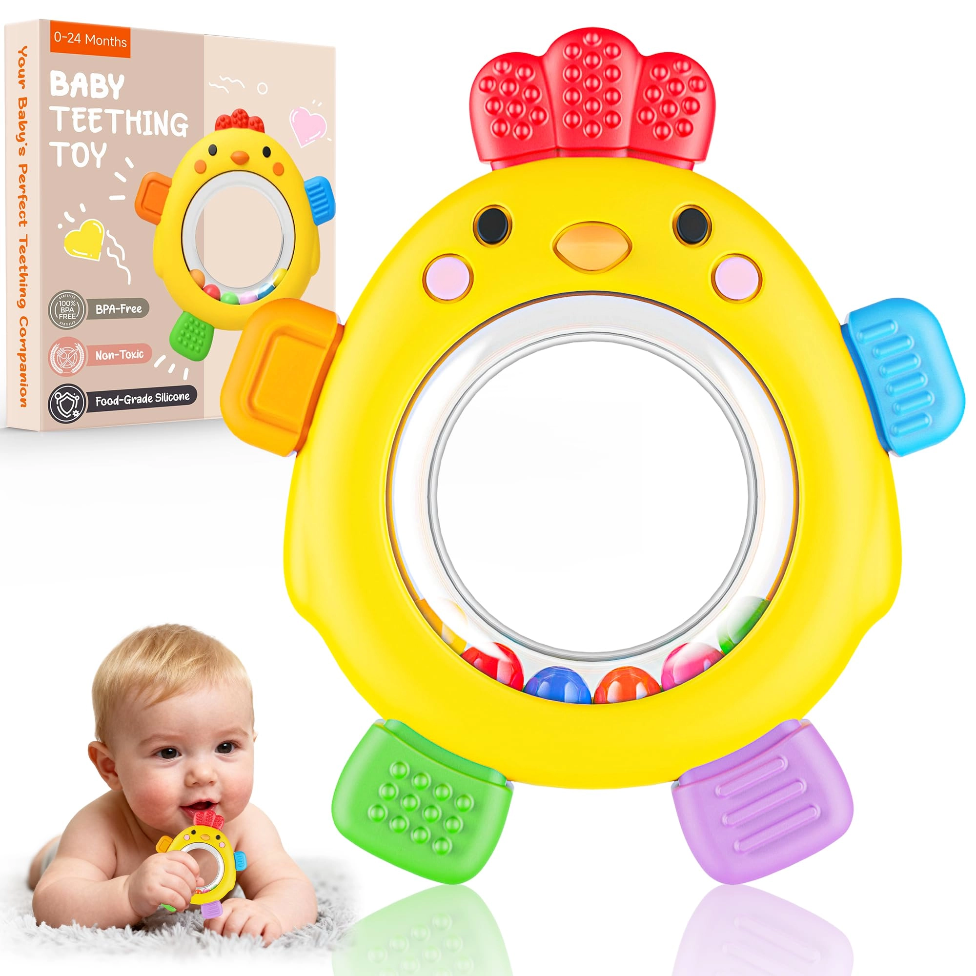 Rattle Ring Teether