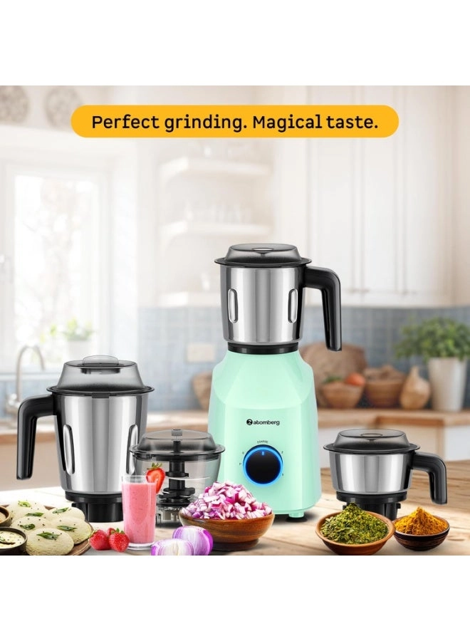 Yulia Mixer Grinder - 1.5 L 750 W