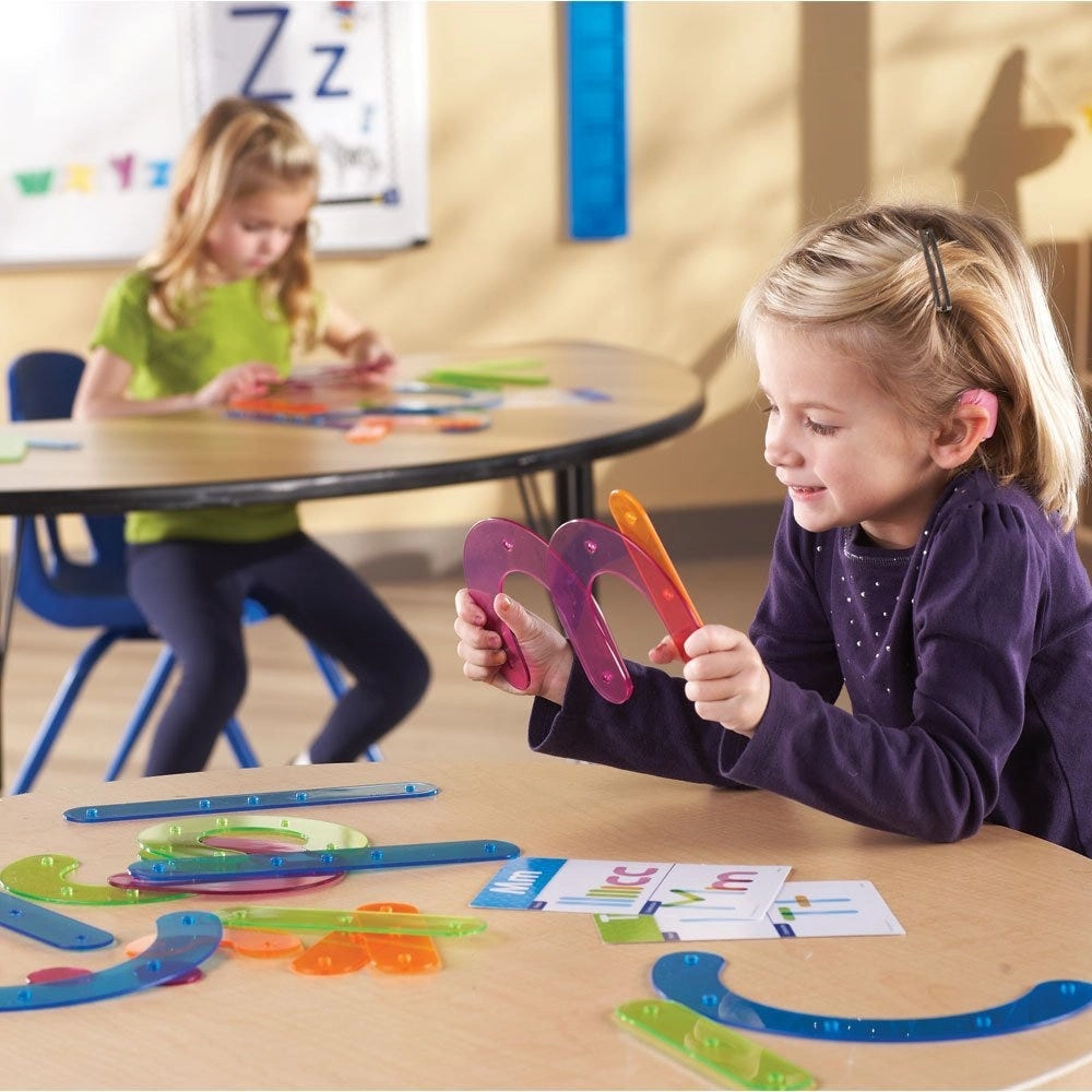 Letter Construction Activity Set - 3+ 60 pieces