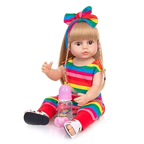 Reborn Baby Doll - 22 Inch Vinyl Baby Girl