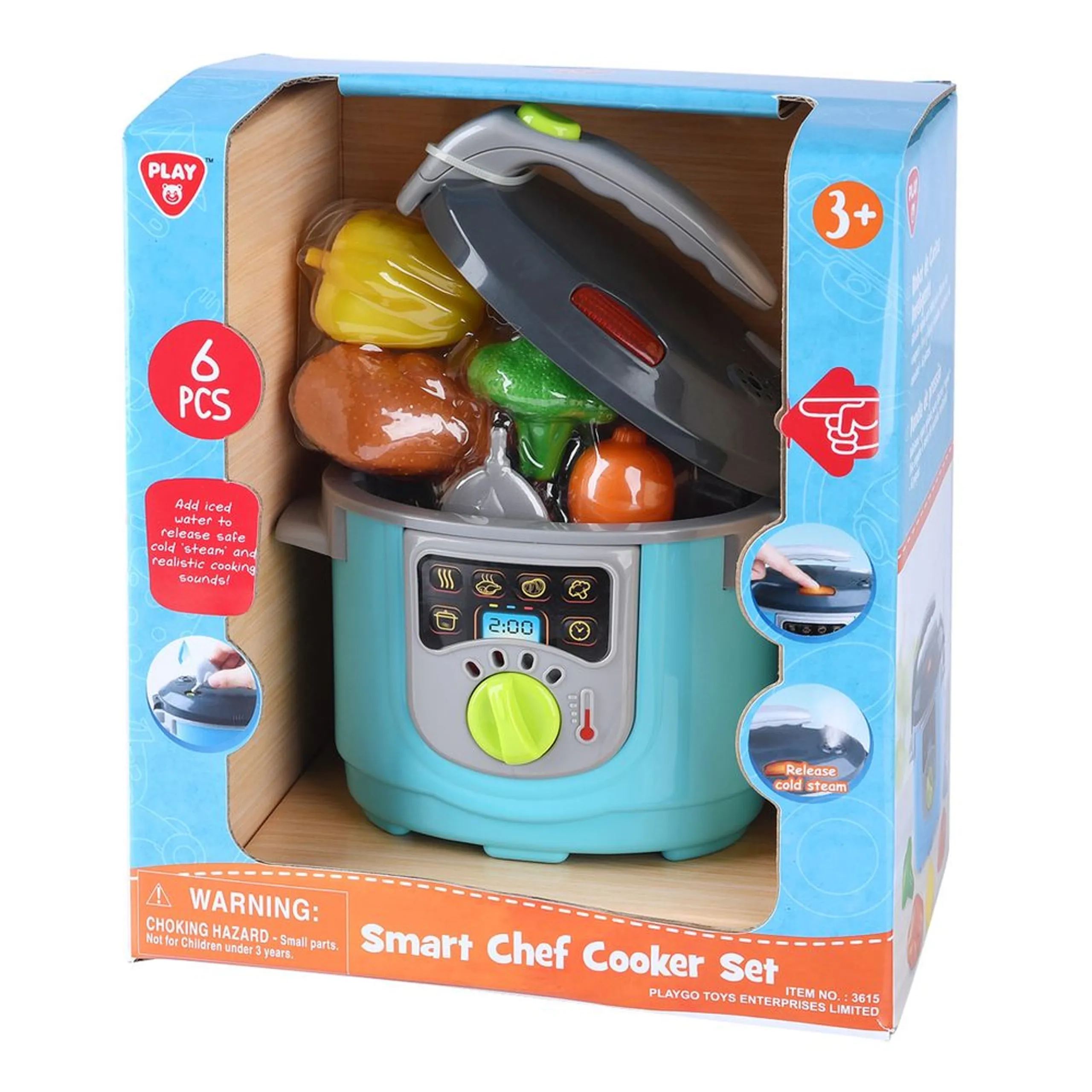 Play&Go Smart Chef Cooker Set - 6 pcs (2169971-3615_PL)