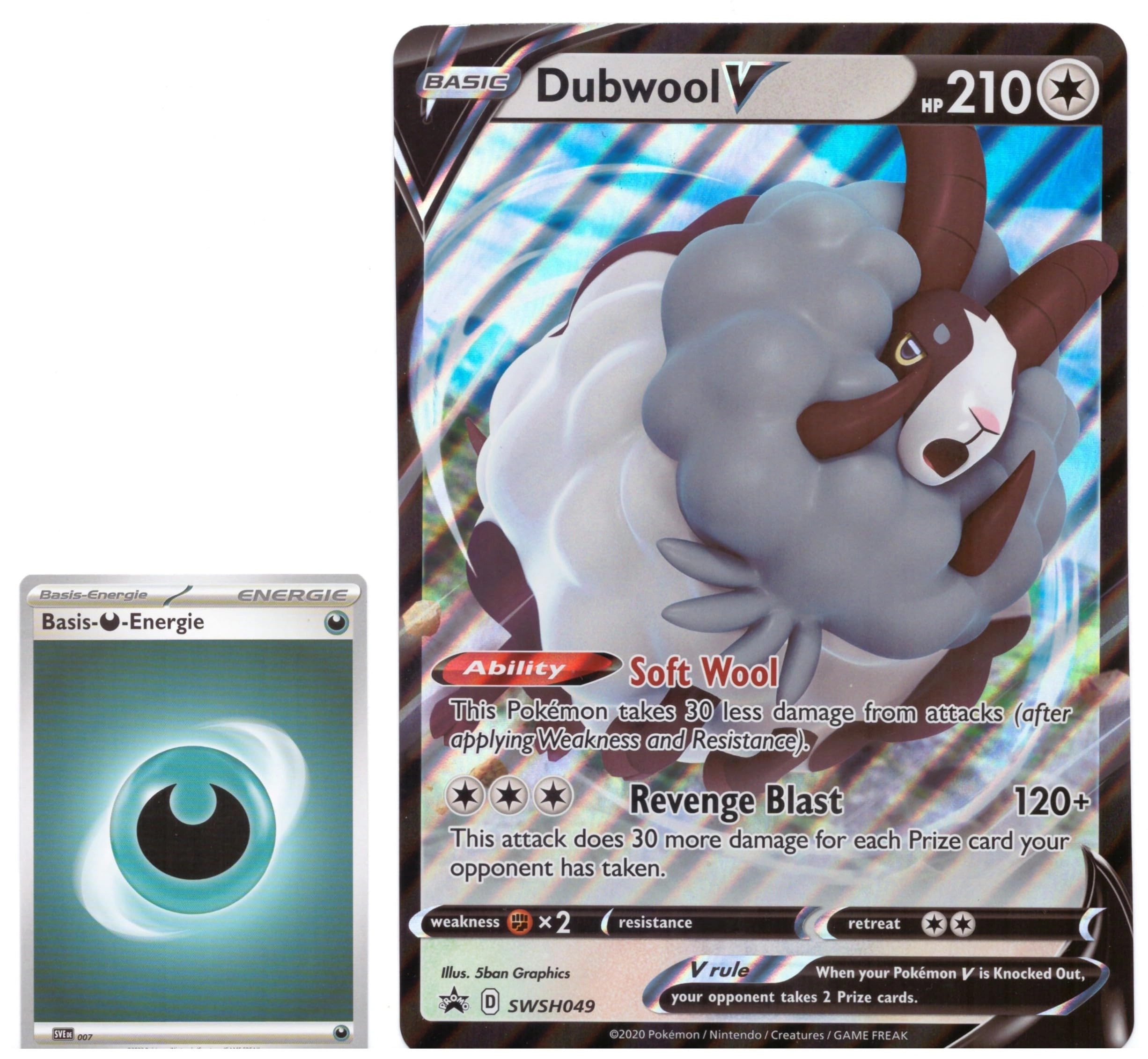 BB-Toy-Trades PKM Dubwool V SWSH049 - English