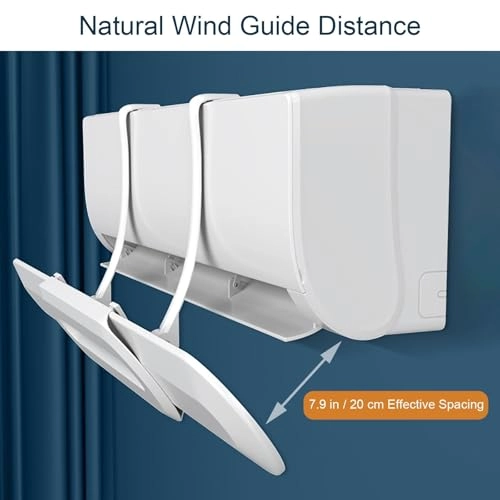 Air Conditioner Deflector - PVC 180° Adjustable