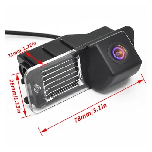 Car Rear View Camera - Night vision Composite video 648(H) x 488(V)