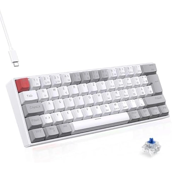 60% Gaming Keyboard - Wired