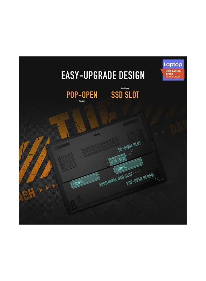 TUF Dash F15 - 15.6'' Core i7-11370H 16GB 512GB SSD