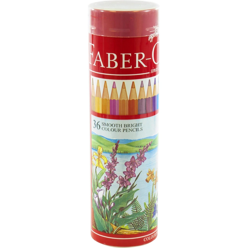 Faber-Castell Smooth Bright - 36 Pieces