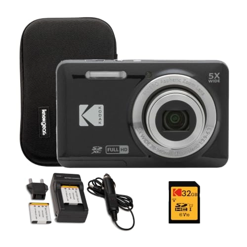 FZ55 + SD Card + Camera Case + KLIC-7006 Battery