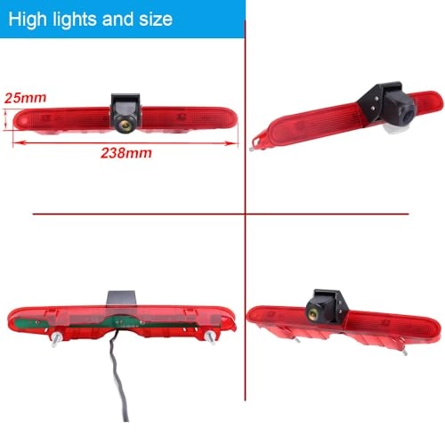 TFT LCD monitor + rear view camera - Night vision 628 x 586