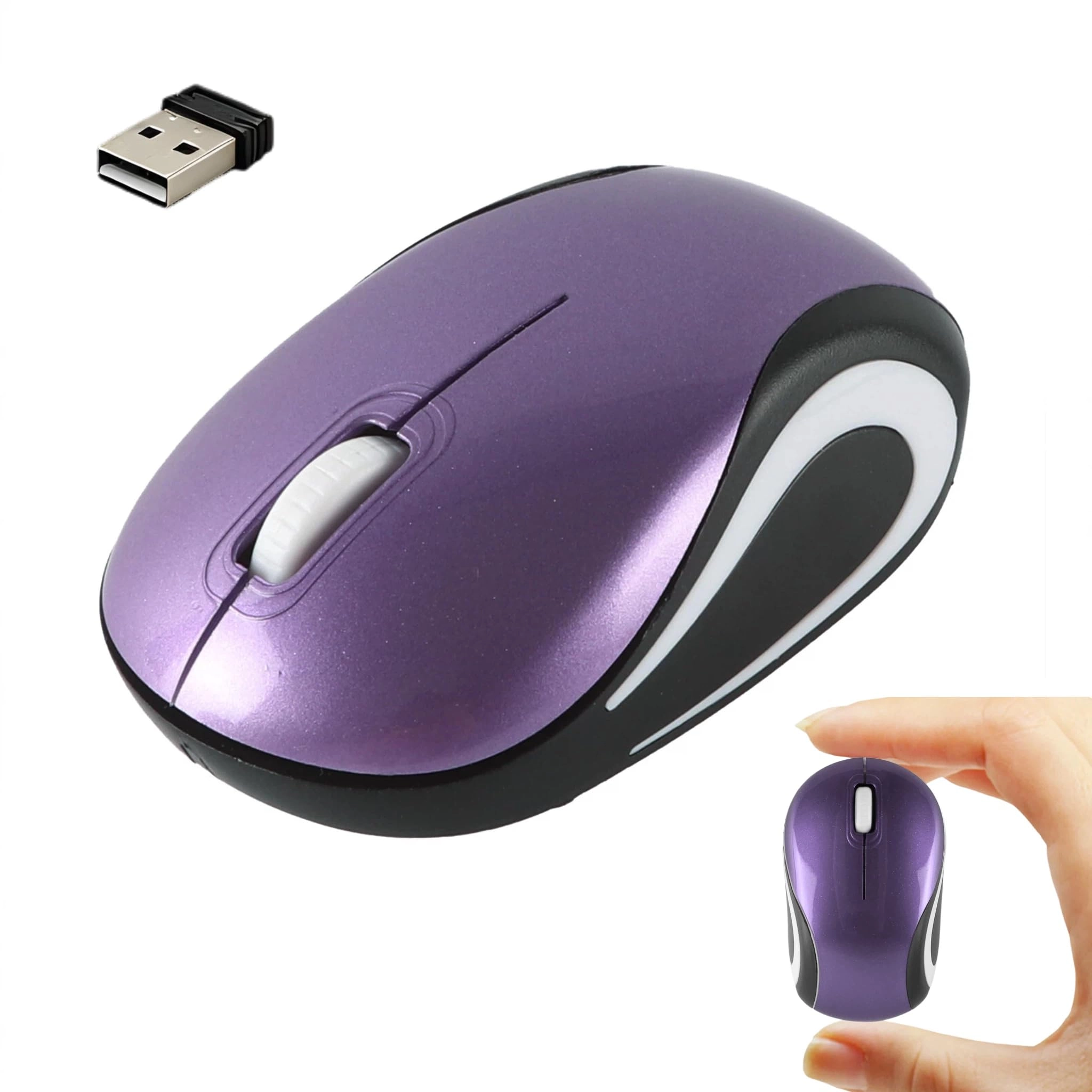 Cute Silent Slim Cartoon Optical Mouse - USB