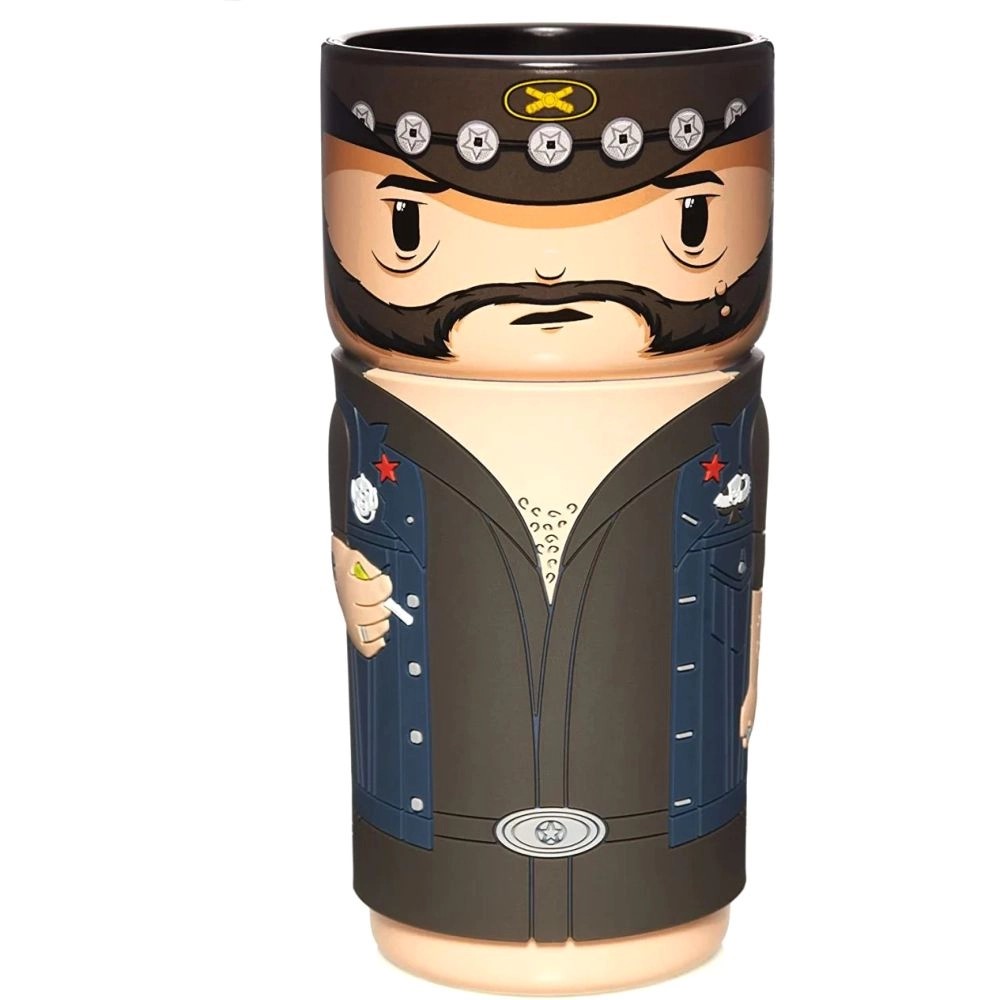 Numskull Designs Motorhead Lemmy Reusable Cup - Official Rubber Sleeve 400 ml