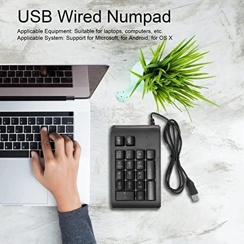 USB Wired Numeric Keypad