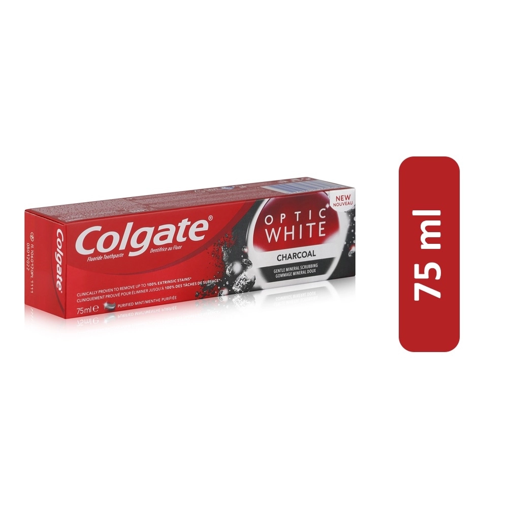 Colgate Optic White Charcoal Toothpaste 75ml