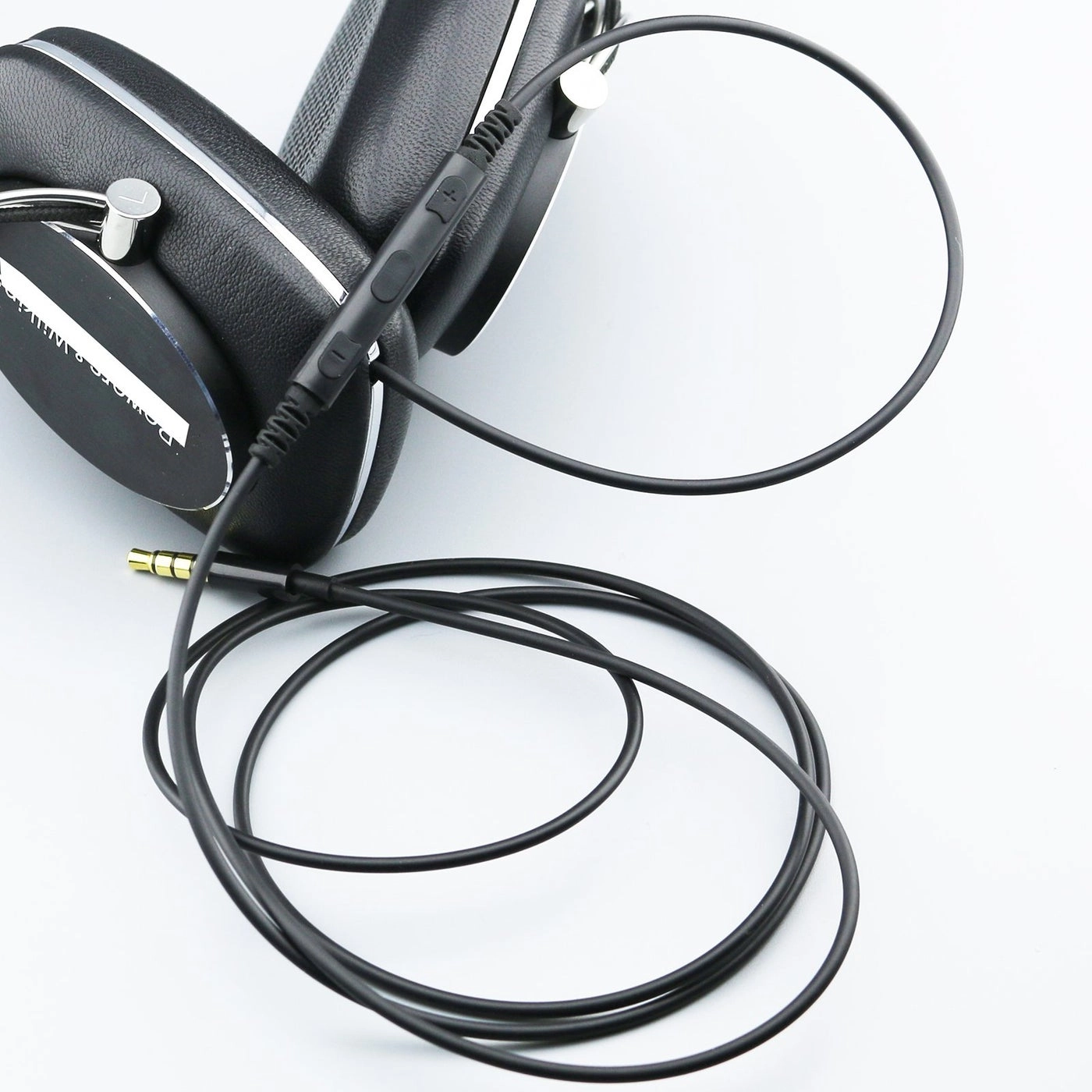 Replacement Cable for Bowers & Wilkins P5 S2 - Remote Volume Control Mic for iPhone iPod iPad iOS