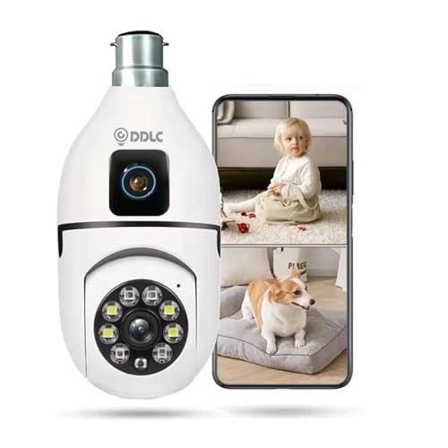 Bulb Light Wireless IP Camera 1080p