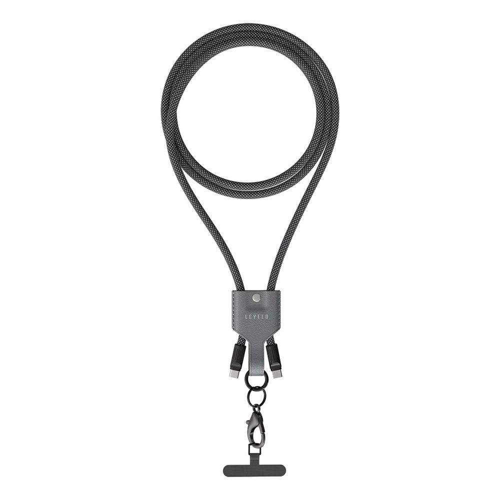 LEVELO Tugo Cable 60W USB-C to USB-C 1m Braided