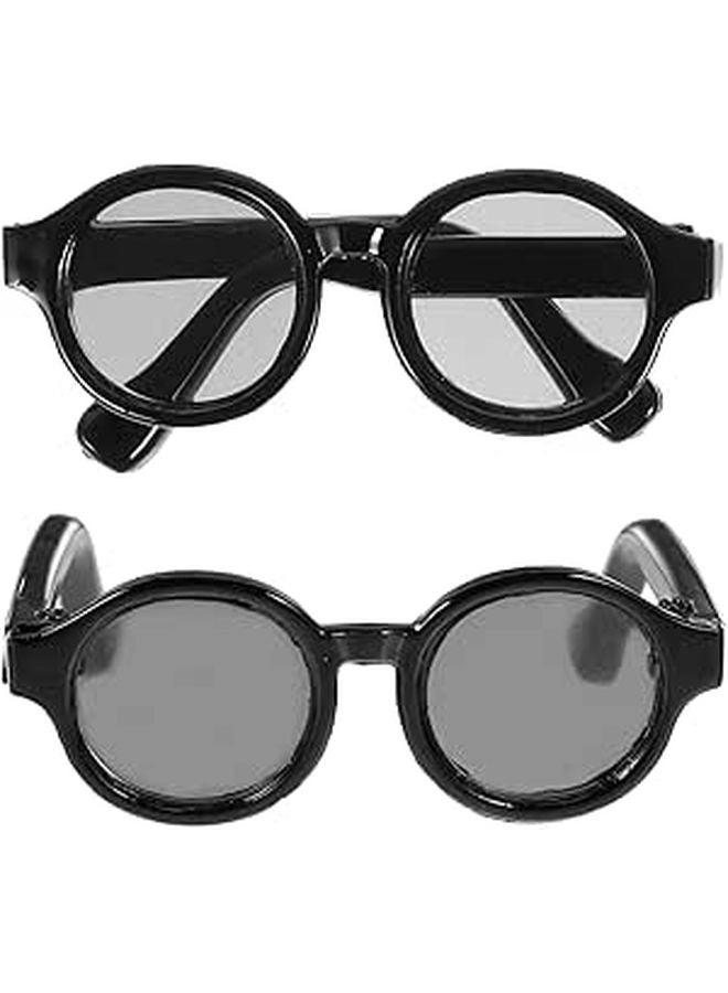 Totority Doll Glasses - 1.85"L 1 2 pairs little_kid 4.70X4.50X1.70CM