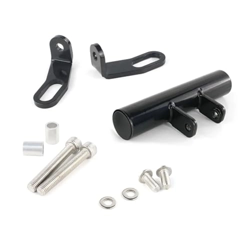 Motorcycle Phone Holder - CNC Aluminum 6063-T6 black