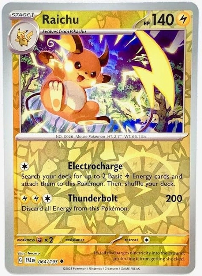 Raichu 064/193 - Reverse Holo Foil