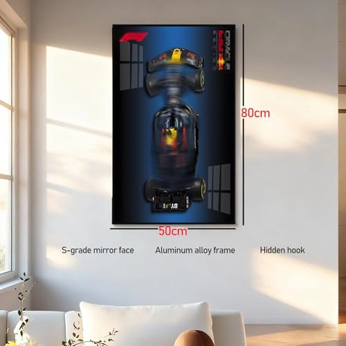 Racing Car Exhibition Wall Plaque (42206) - 50 x 80cm Style D