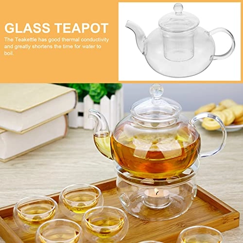 Gooseneck Tea Pot - borosilicate glass 800 ml