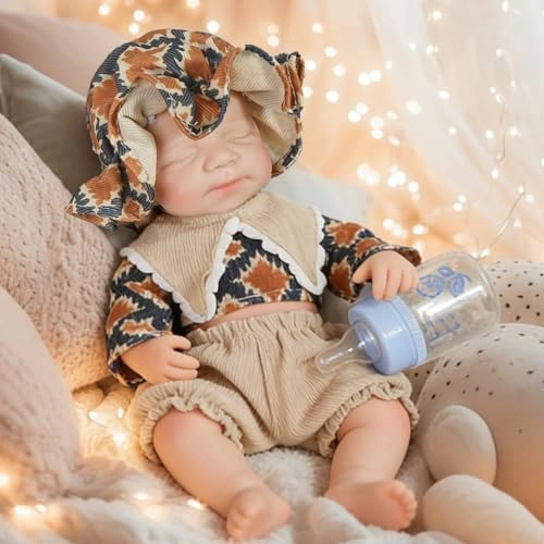 Reborn Baby Doll - 11.8in Silicone Boy Ages 3+