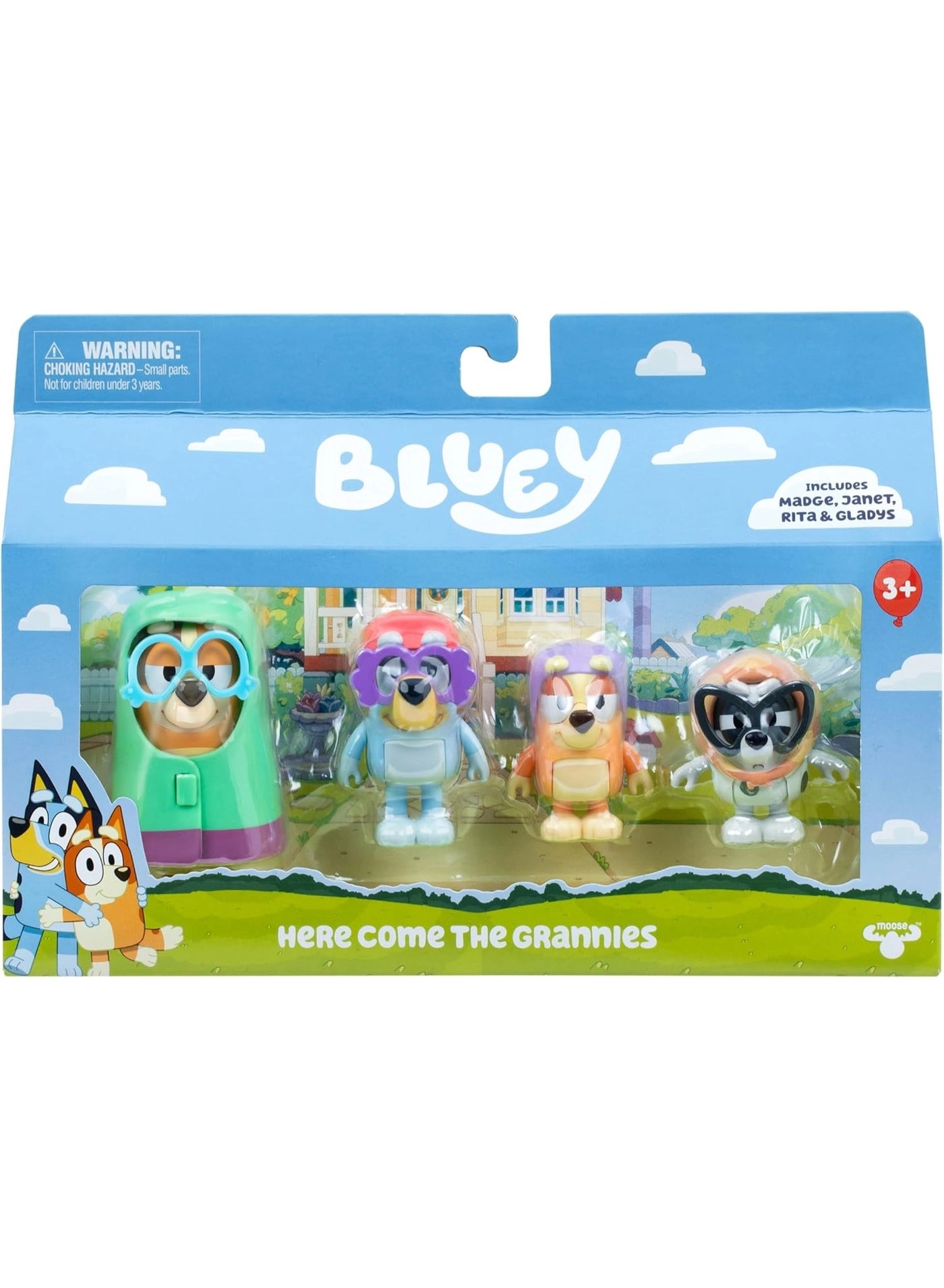 Madge + Janet + Rita + Gladys - Bluey
