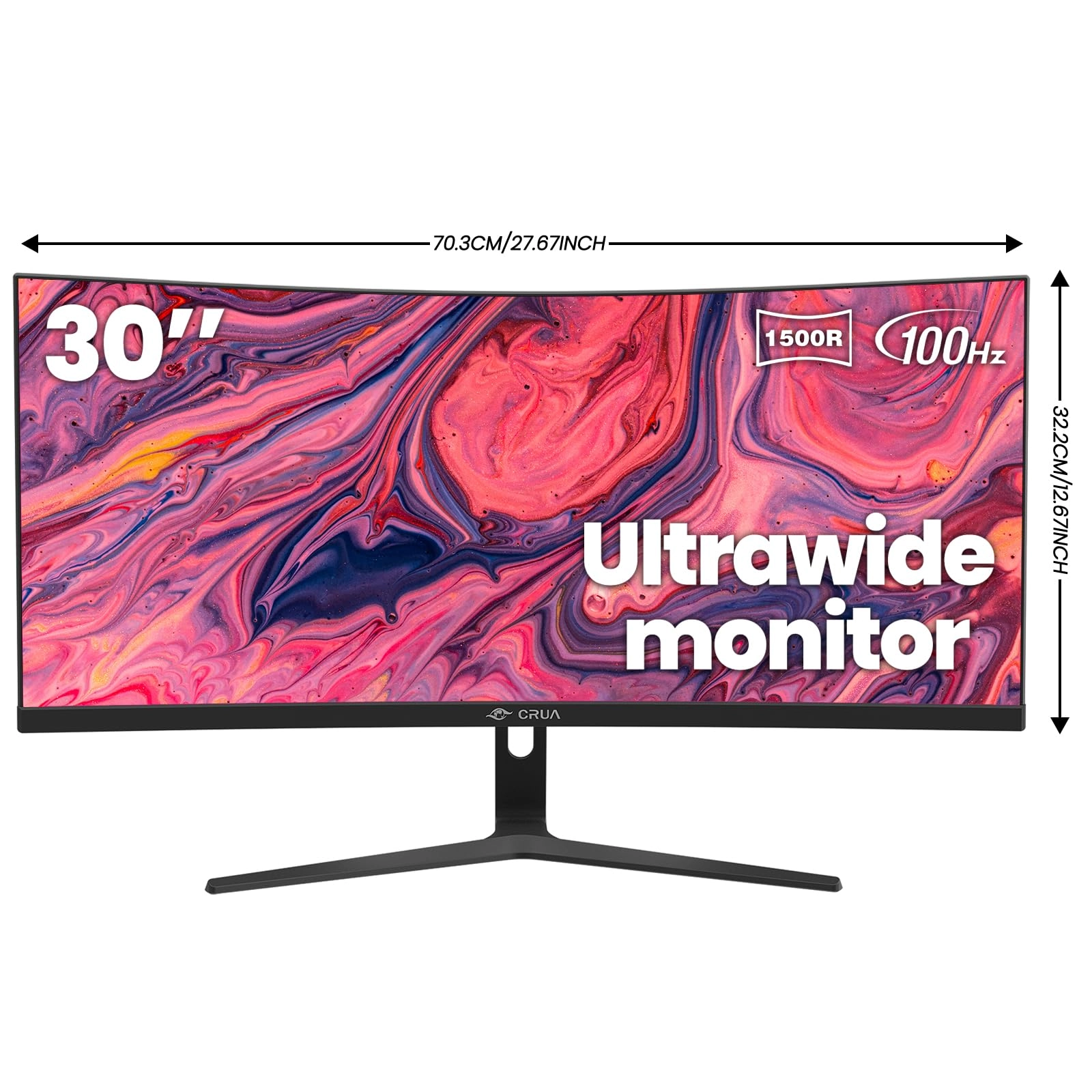 Ultrawide Curved Monitor - CR300ZA 29.5 Inches 2560x1080