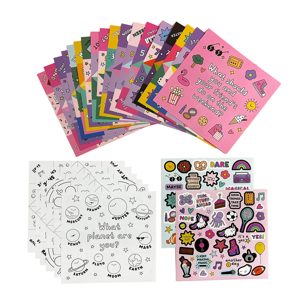 Diy Fortune Tellers Activity Kit