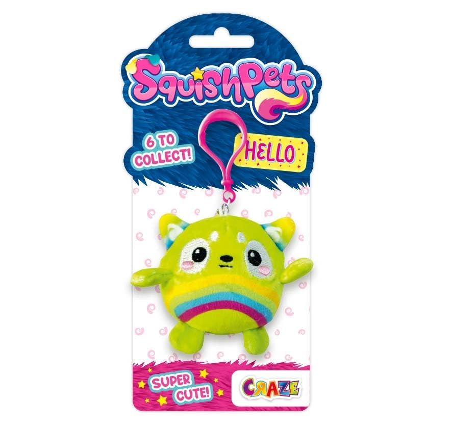 Milo Squishpets 6 cm Keychain Plush