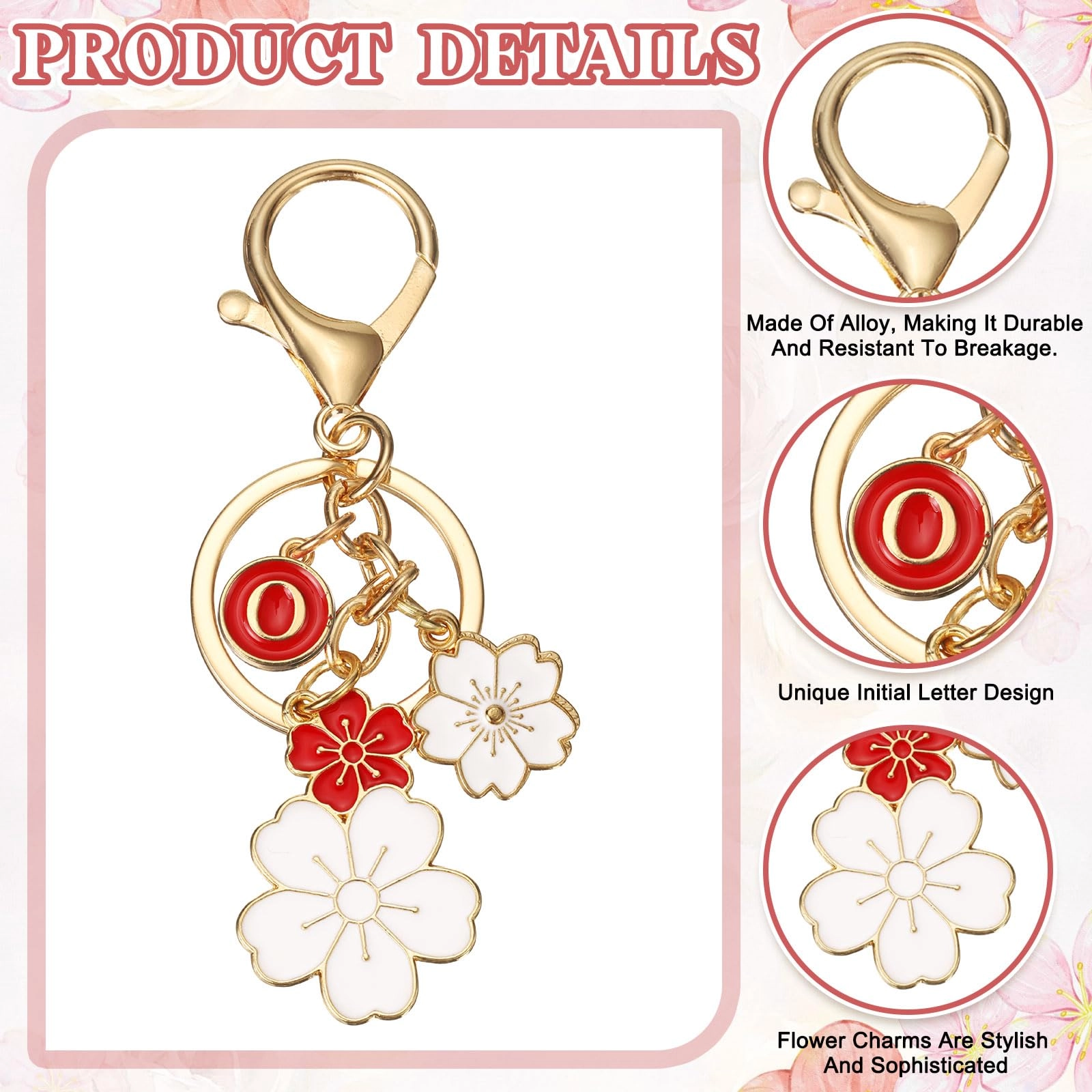 Initial Keychain - Letter