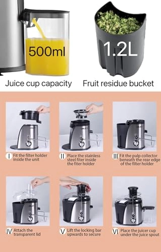 Citrus juicer - 1000W 0.5L