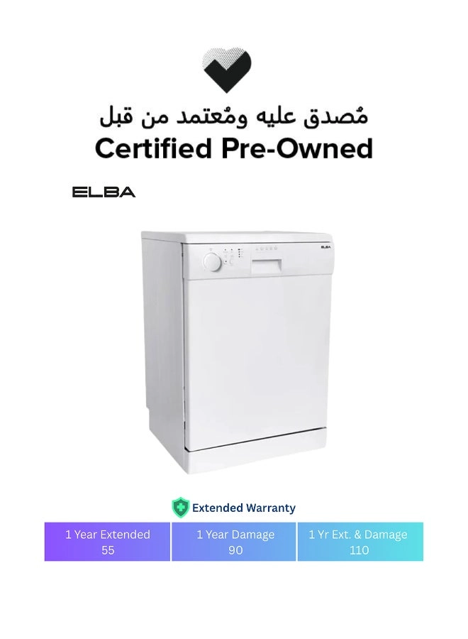 Elba (Renewed) EBDW1351AWH Freestanding