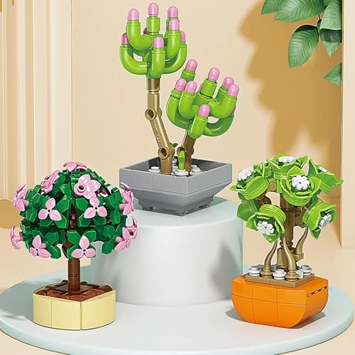 Succulents Building Blocks - Plants 24pcs