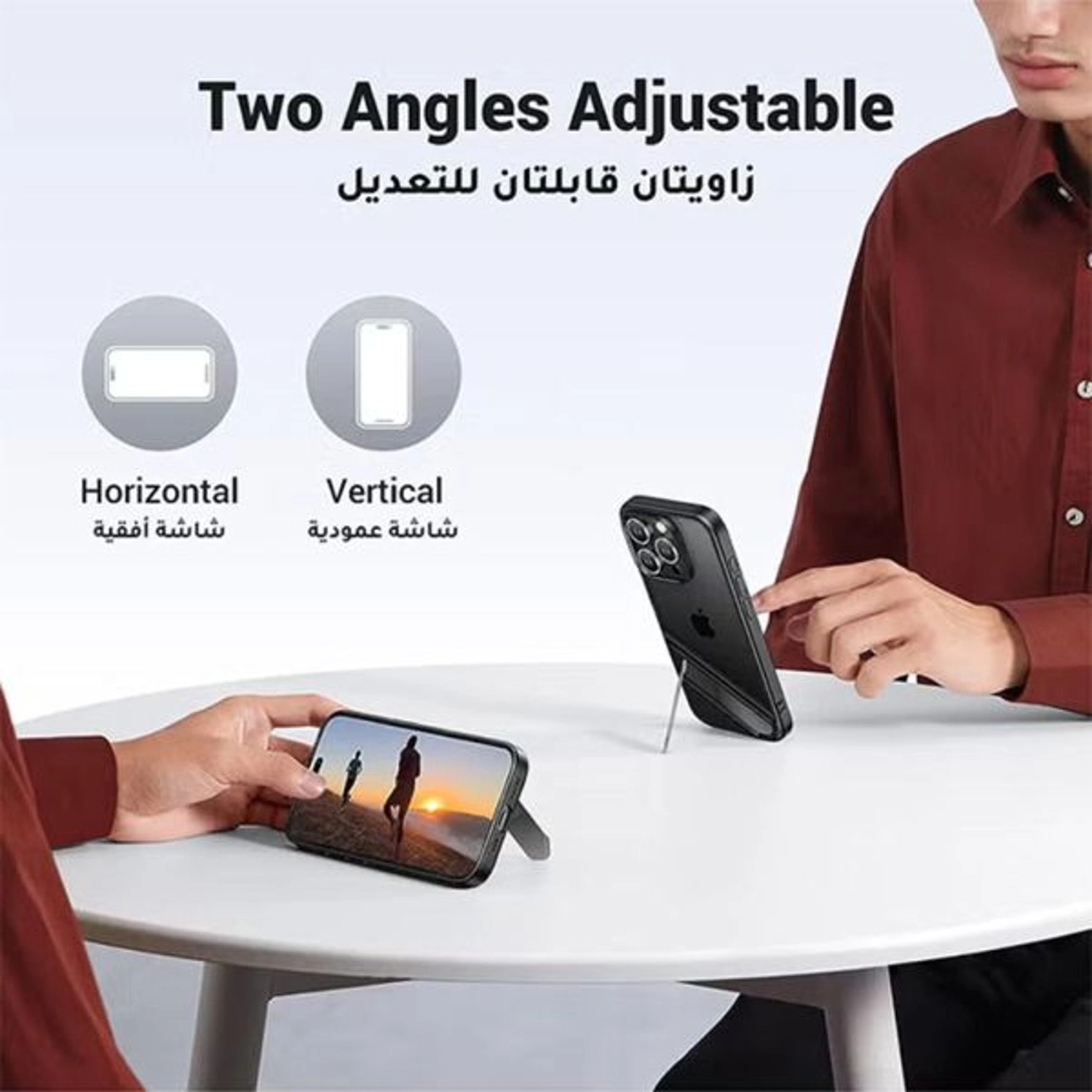 MagSafe Stand Case for iPhone 15 Pro