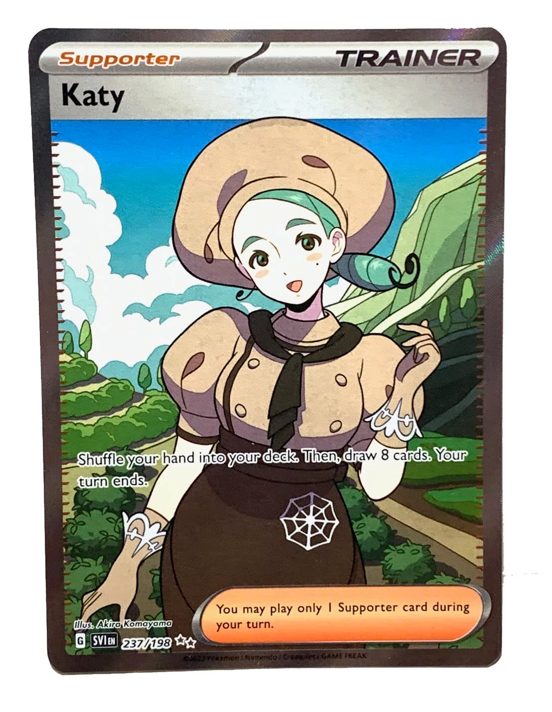 Pokémon Katy 237/198 - Scarlet & Violet Ultra Rare Holo Full Art