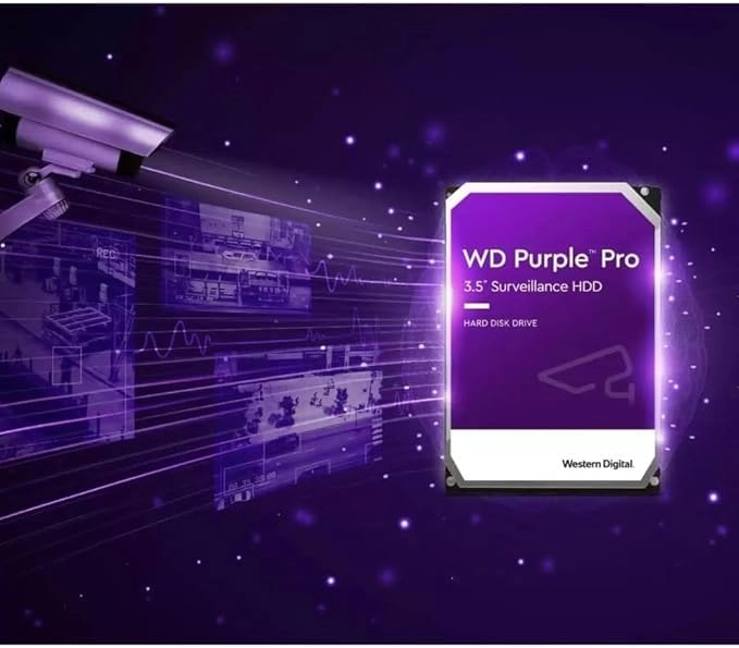 WD Purple Pro 3.5" 7200rpm 512MB SATA 6Gb/s (WD260PURP-SPCNJY0) - 26TB