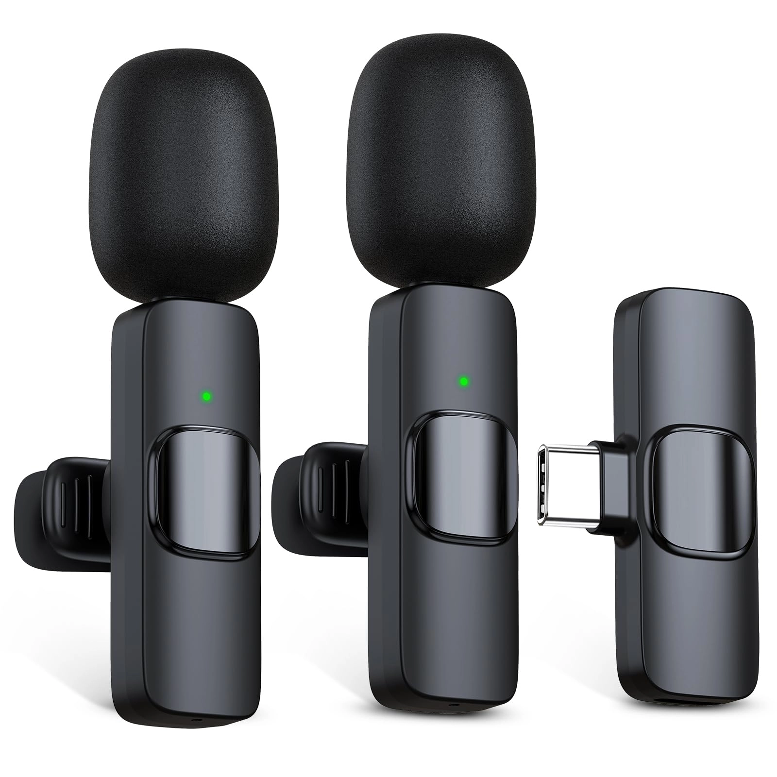 Wireless Microphone - 2pcs 2.4 GHz